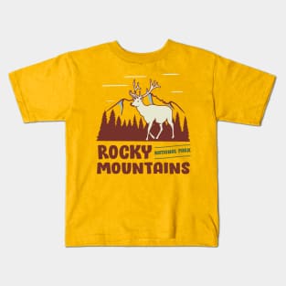Rocky Mountains National Park Kids T-Shirt